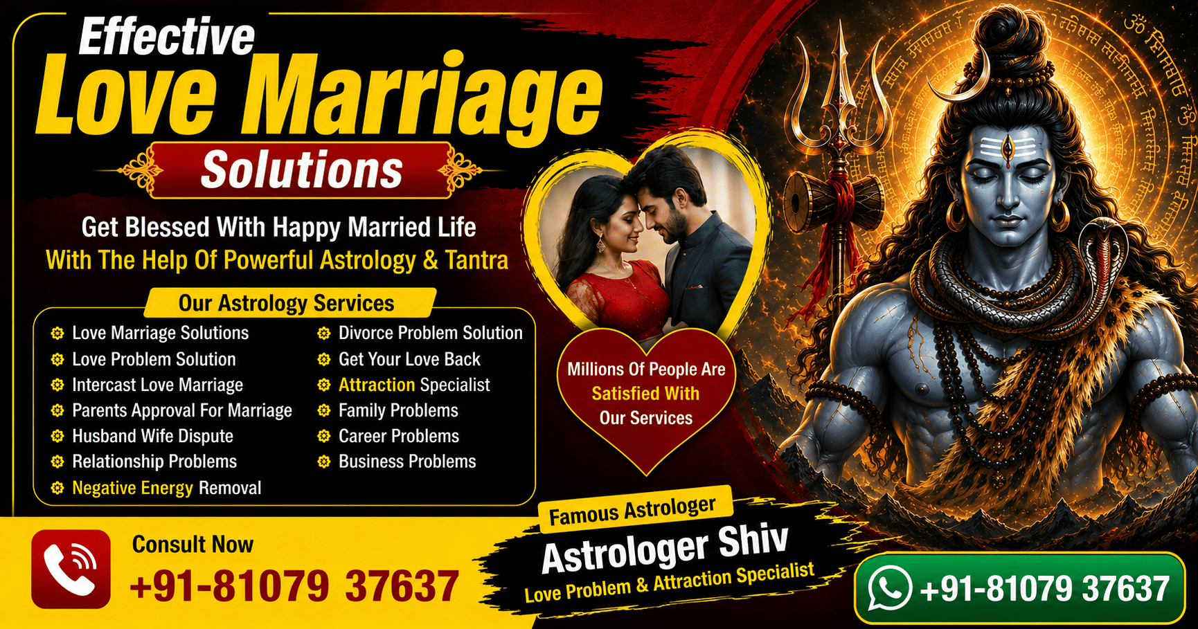 Effective Love Marriage Solutions